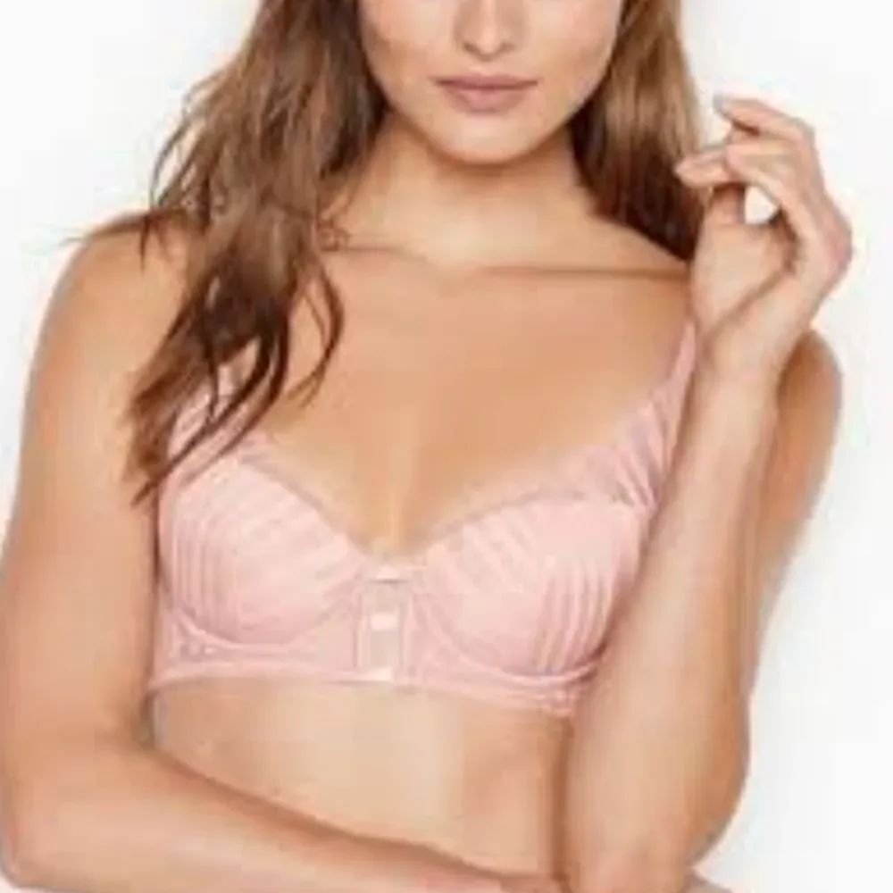 BRAND NEW VICTORIA'S SECRET LUXE SEXY LINED PLUNGE LIGHTLY PADDED LACE BRA